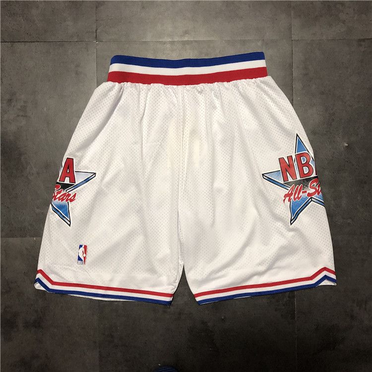 Men NBA #92 all star White Shorts 0416